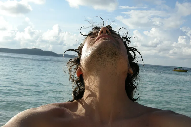Jesus Christ. Pulau Perhentian Besar Island, Malaysia.