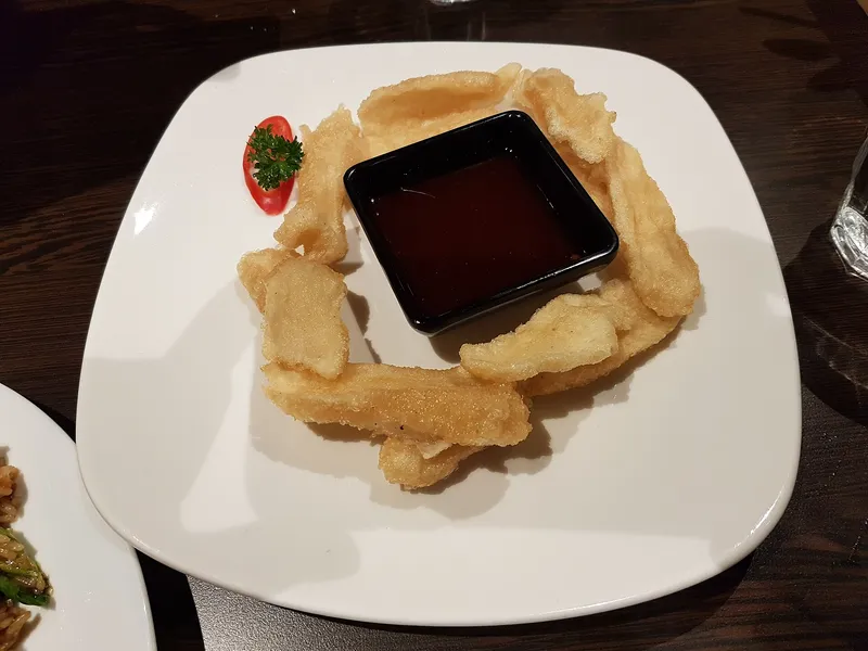 Malaysian fish of fried fish fritters