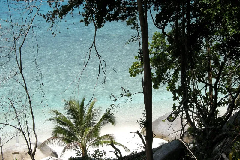 Pulau Perhentian Besar Island, Malaysia. Breathtakingly beautiful. Clear blue turquoise water.