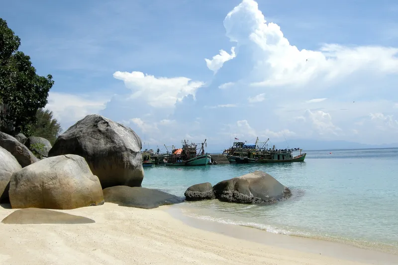 Pulau Perhentian Besar Island, Malaysia. Breathtakingly beautiful.