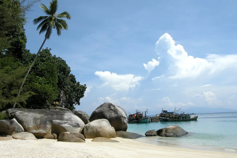 Pulau Perhentian Besar Island, Malaysia. Breathtakingly beautiful.